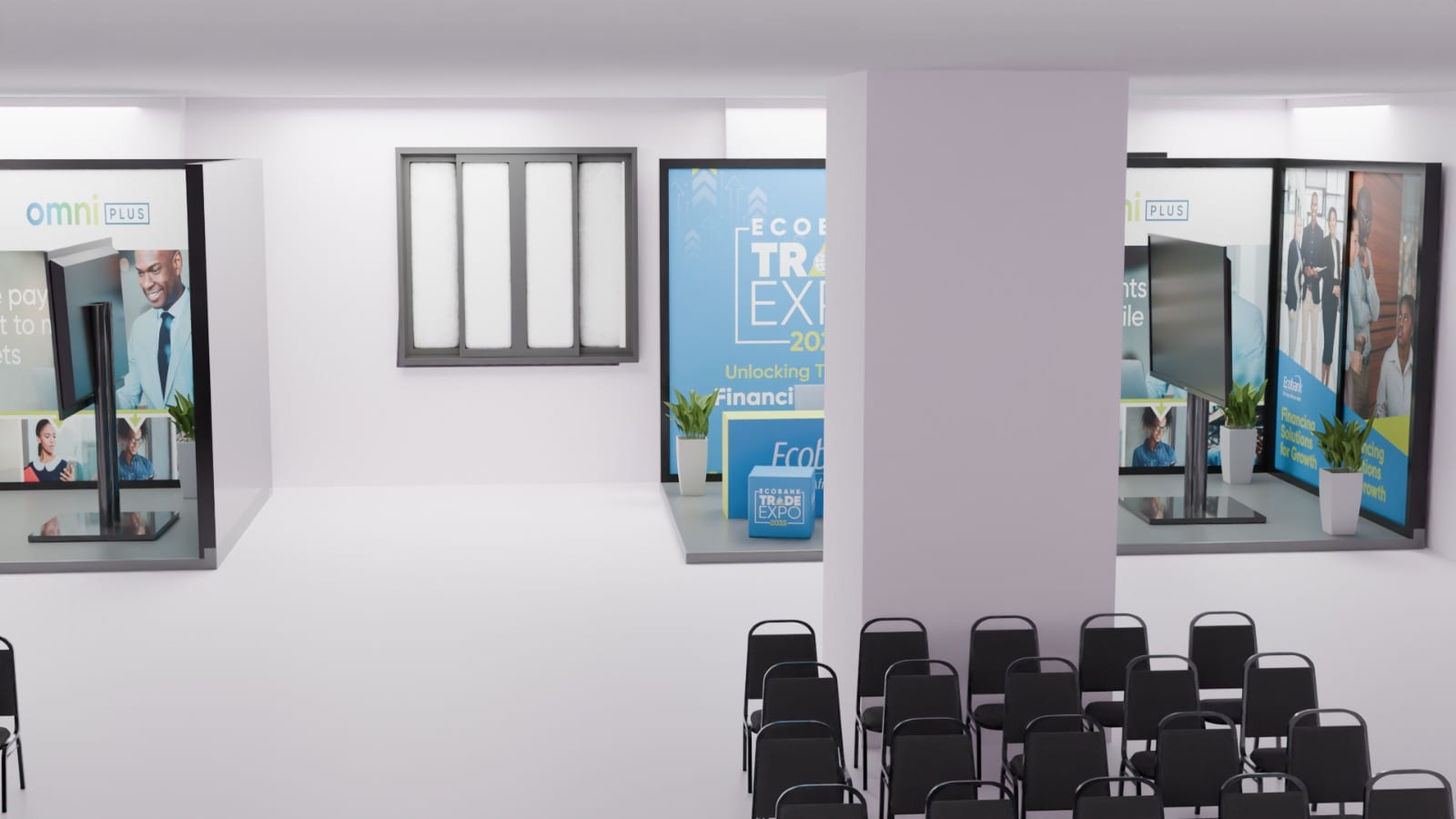 Ecobank Trade Expo 2025 - Scénographie de marque